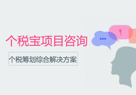 個稅寶項(xiàng)目咨詢